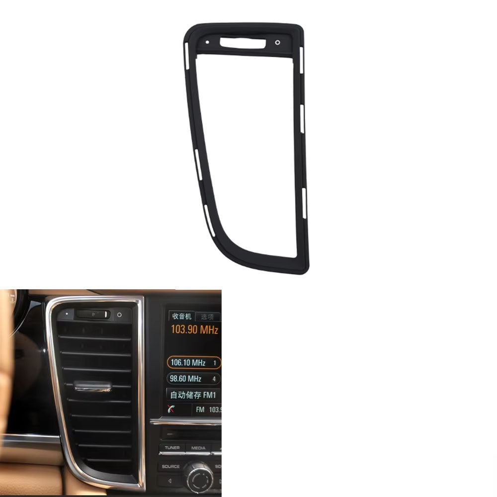 Car Front Console Rear Air Conditioning AC Vent Grille Outer Frame Panel For Porsche Panamera 2010-2016