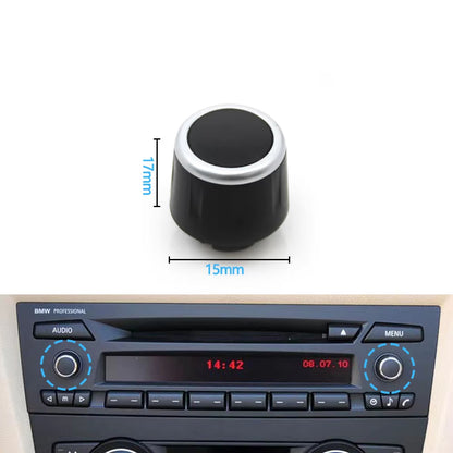 Car Radio CD Player Volume Button Knob For BMW 3 1 X1 Z4 Series E90 E81 E82 E87 E88 E84 E89 2005-2012