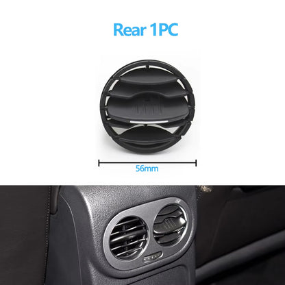 1/2PCS Car Front Rear Air Conditioning AC Vent Grille Air Vent Cover For VW Volkswagen Tiguan 2010 2011 2012 2013 2014-2017