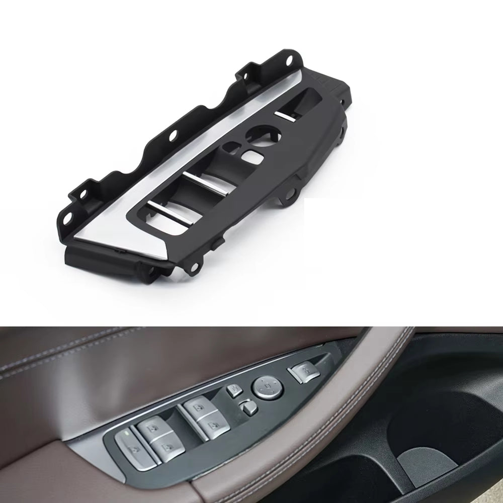 LHD RHD Car Interior Left Right Door Window Lifting Switch Outer Cover Trim Panel For BMW X3 X4 G01 G02 G08 F97 F98 2018-2021