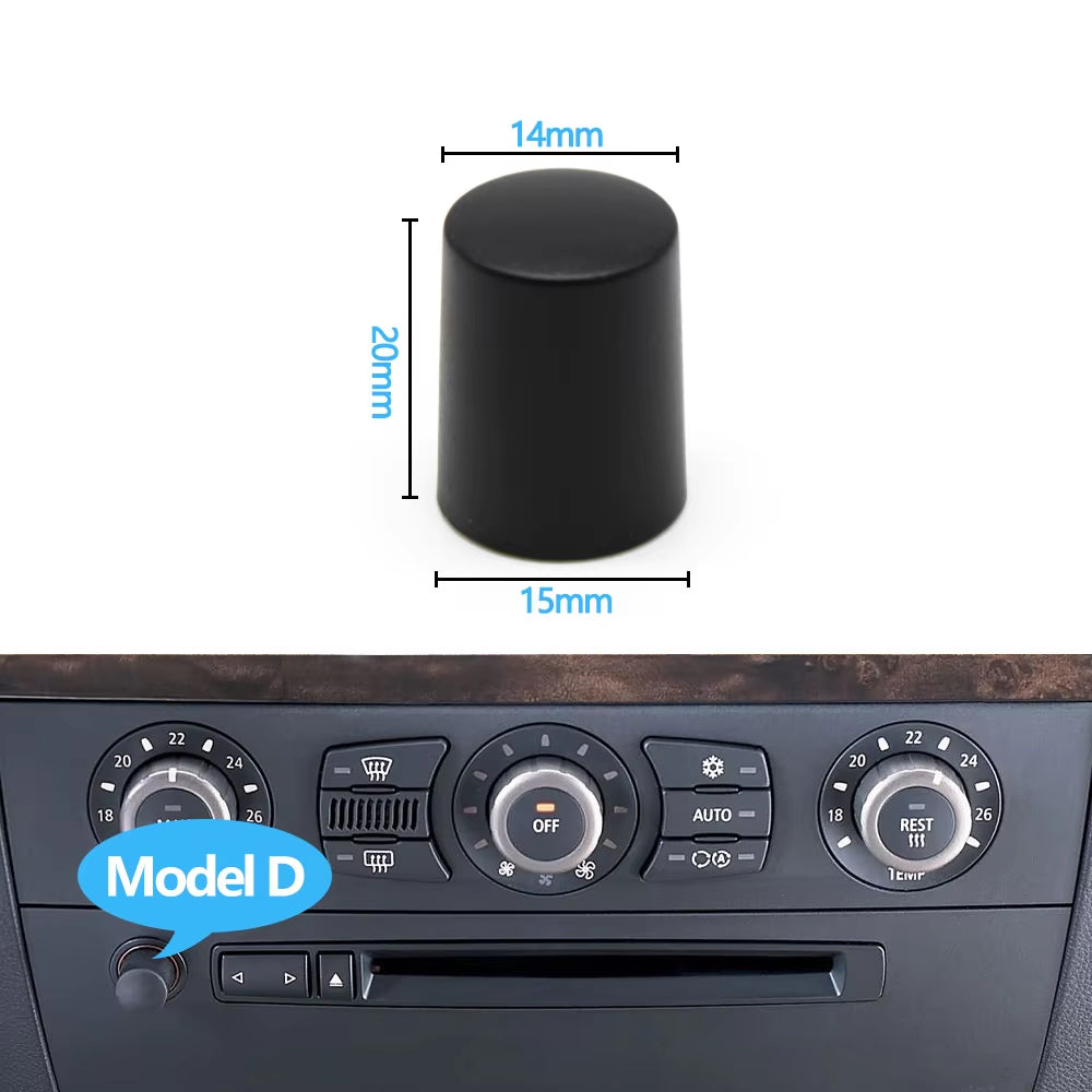 Car Radio CD Player Volume Button Knob For BMW 5 6 7 Series E60 E61 E63 E64 E65 E66 520i 525i 530i 530d 520d 2004-2007