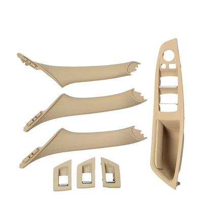 RHD Right Hand Driver Interior Door Window Switch Panel Pull Handle 7PCS Set For BMW F10 F11 F18 520 523 525 528 530
