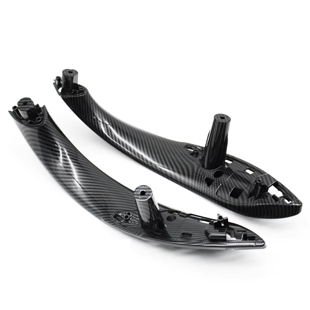 Carbon Fiber Interior Door Inside Pull Handle Trim Cover For BMW 3 4 Series M3 M4 F30 F34 F36 F32 F33 F80 F82 F83