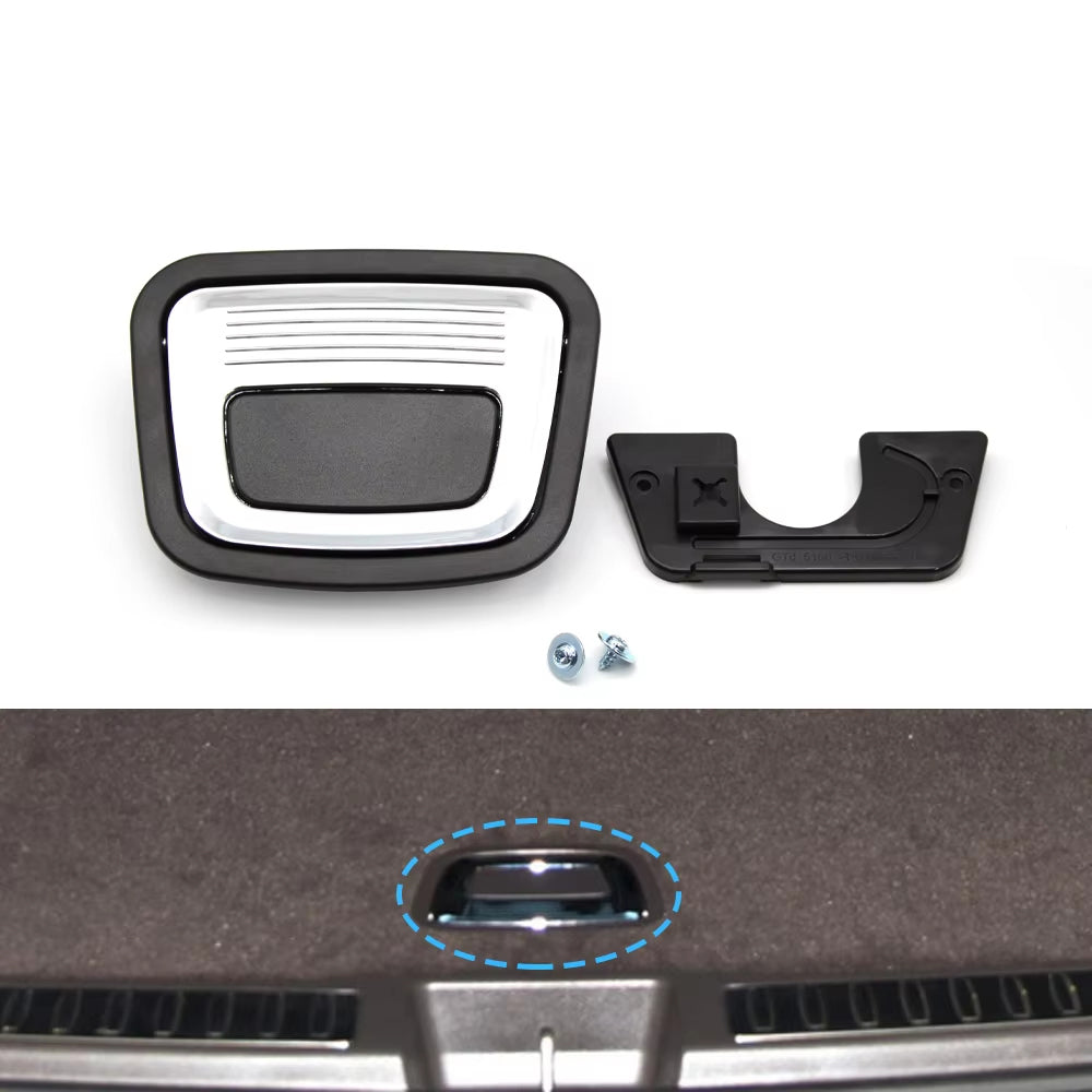 Car Rear Trunk Mat Carpet Handle For Mercedes Benz ML GL GLE GLS Class W166 W292 ML300 GL450 GLE320
