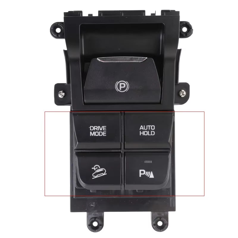 93300D30304X Electronic Hand Brake Switch Complete Flow Console Switch for Hyundai Tucson 2016-2020 93300-D30304X 93300D3030