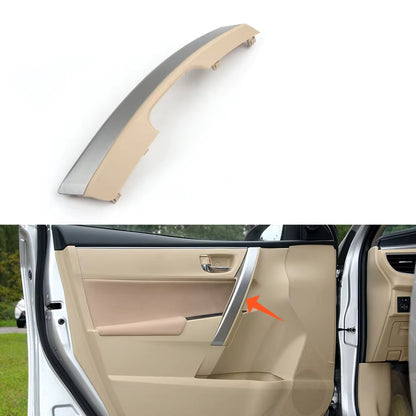 Front Door Interior Armrest Cover Panel Armrest Inner Handle Cover 74645-02430-B0 For Toyota Corolla Levin 2014-2018