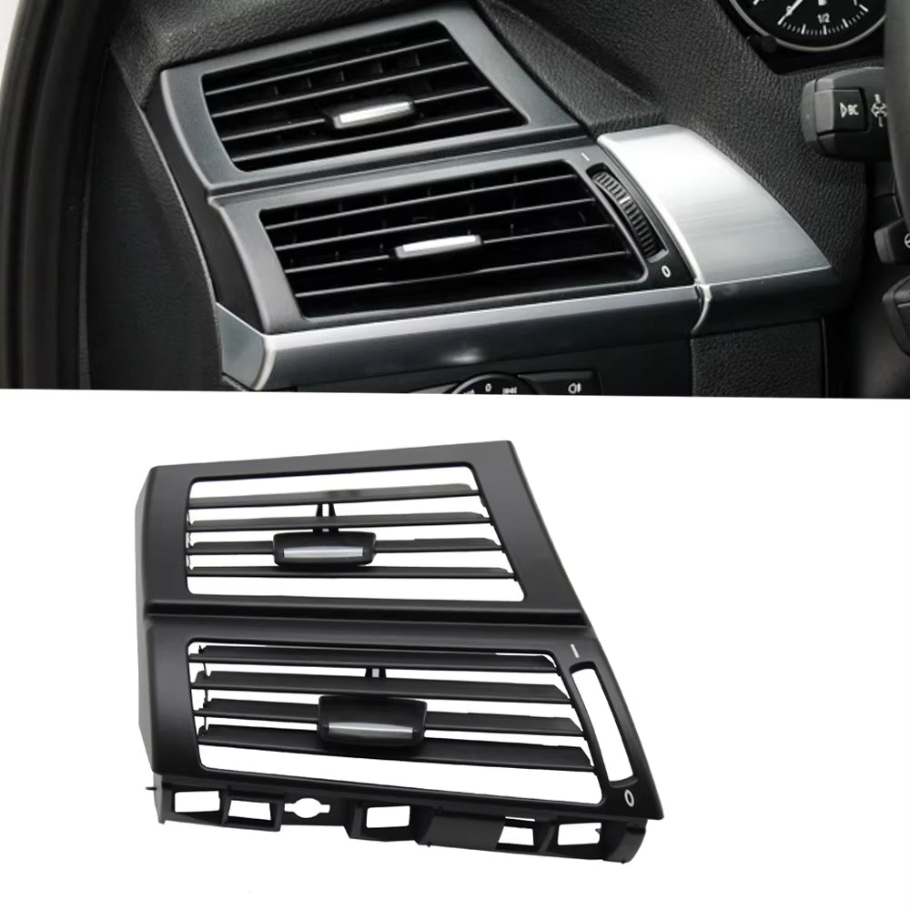 LHD RHD Front Central Left Right Rear Air Conditioning AC Vent Grille Outlet Cover For BMW X5 X6 E70 E71 E72 2007-2013