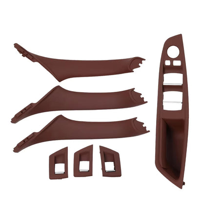 RHD Right Hand Driver Interior Door Window Switch Panel Pull Handle 7PCS Set For BMW F10 F11 F18 520 523 525 528 530