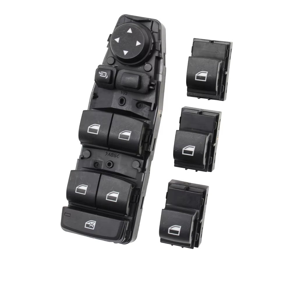 Electrical Power Chrome Master Window Switch Control Button Regulator For BMW 3 5 7 X3 X4 F30 F35 F25 F26 F07 F10 F18 F01 F02