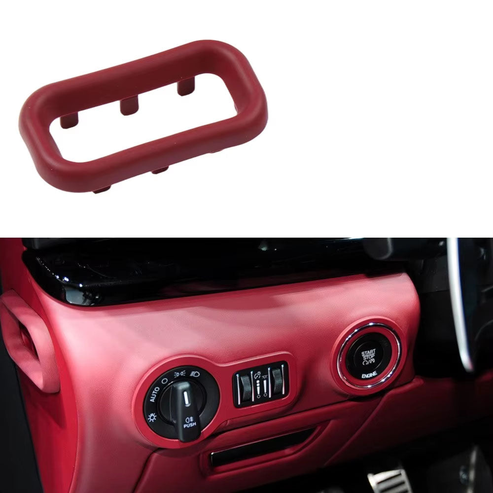 673001399 Instrument Side Air Outlet Rubber Ring Car Dash Panel Liner For Maserati Ghibli Quattroporte M156 2014-2020 2 sold