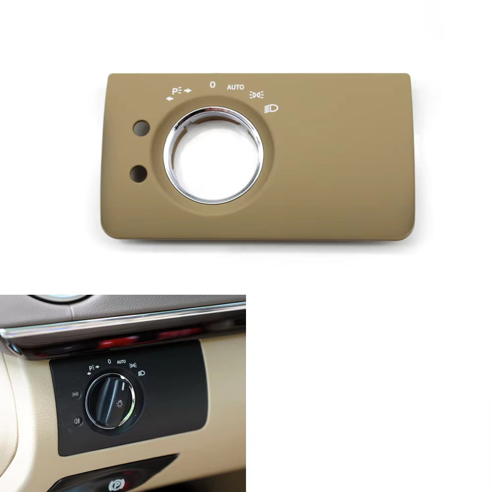 LHD Car Interior Front Left Headlight Switch Trim Cover Replacement For Mercedes Benz W164 X164 ML GL 300 350 450 500 2005-2011