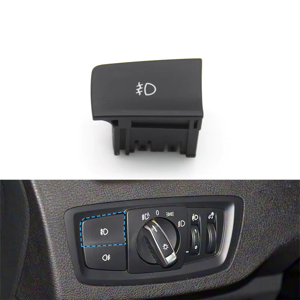 Car Front HeadLamp Rotary Foglight Button Headlight Switch Cover Panel For BMW 1 2 Series F20 F21 F22 F23 X1 F48 F49 X2 F39
