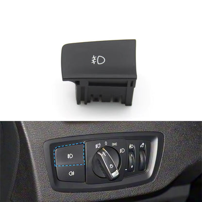 Car Front HeadLamp Rotary Foglight Button Headlight Switch Cover Panel For BMW 1 2 Series F20 F21 F22 F23 X1 F48 F49 X2 F39