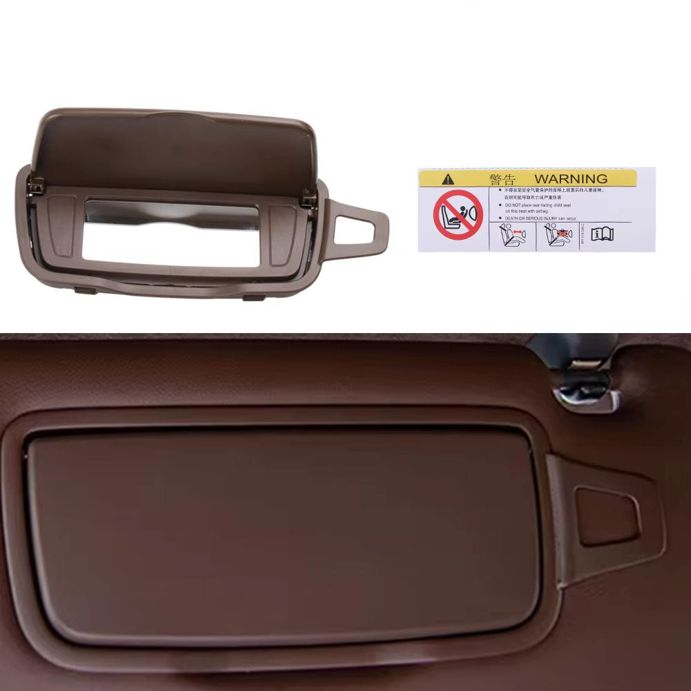 981731031200J8 981731031280E6 98173103128A12 Makeup Mirror W/&W/O Light Cover For Porsche 718 981 982 911 991 992