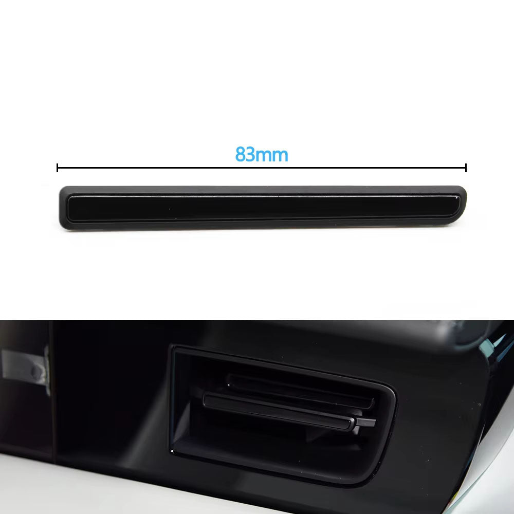 Car Front Air Conditioning Left Right Middle AC Vent Grille Center Air Vent Trim Strip For Porsche Taycan 9J1 2019 2020-2025