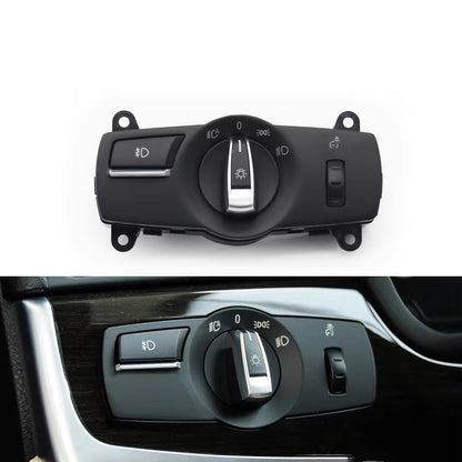 Car Headlight Headlamp Switch Control Assembly For BMW 5 6 7 X3 X4 F10 F11 F06 F12 F01 F02 F07 F25 F26 61319192744,61319204067