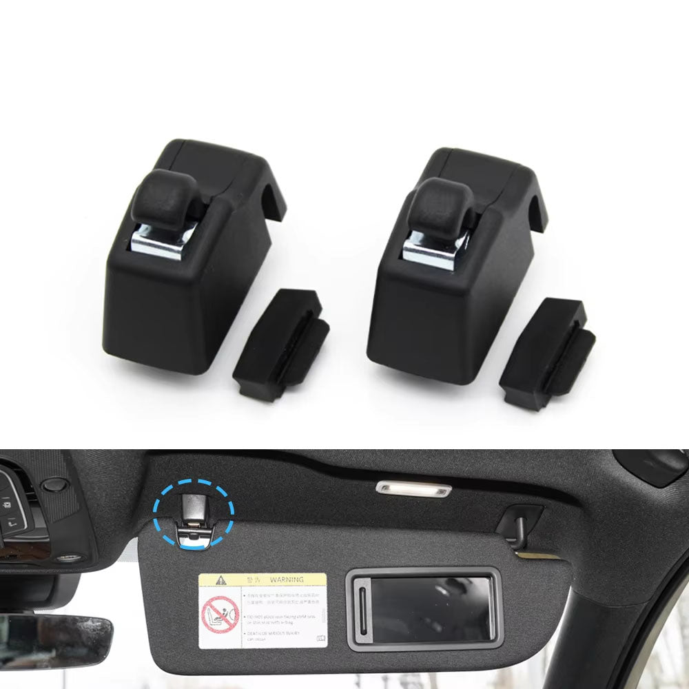 Car Sun Visor Fixing Buckle Retainer Sun Visor Support Clip Hook Bracket For Audi Q7 VW Touareg Cayenne 4L0859561,4L0859562