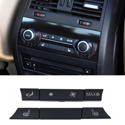Car Rear Air Vent Venlitation Ac Buttons Key Caps Repair Kit Set For 5 5GT 6 7 Series F10 F11 F07 F01 F02 F12 F06 730 735 740