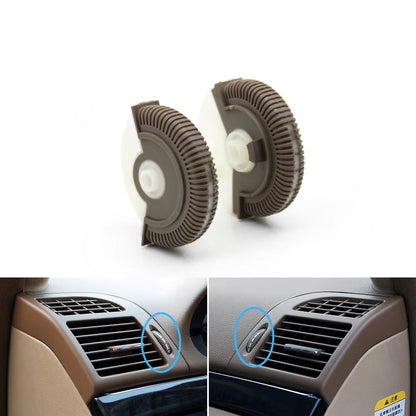2/3PCS Front Rear Air Conditioning Control Roller AC Vent Base Rolling Wheel For Benz E Class W211 E200 E300 E230 E260 E280
