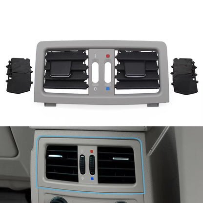 E60 E61 Car Rear Center Console Air Conditioning AC Vent Grille Cover Air Vent Panel For BMW 5 Series E60 E61 545i 550i