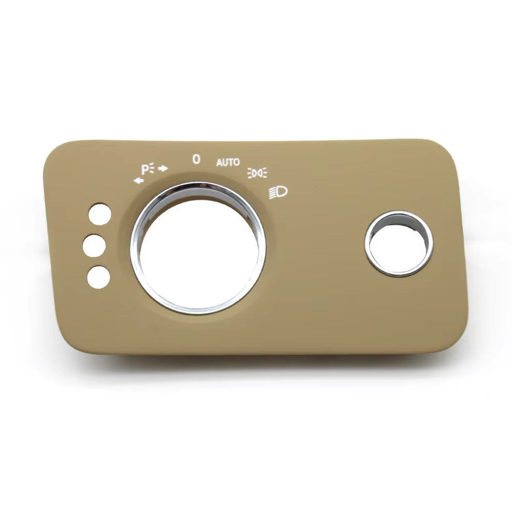 Car Interior Door Headlight Switch Panel Cover Trim Replacement For Mercedes Benz W219 CLS Class 300 350 500 2007-2009
