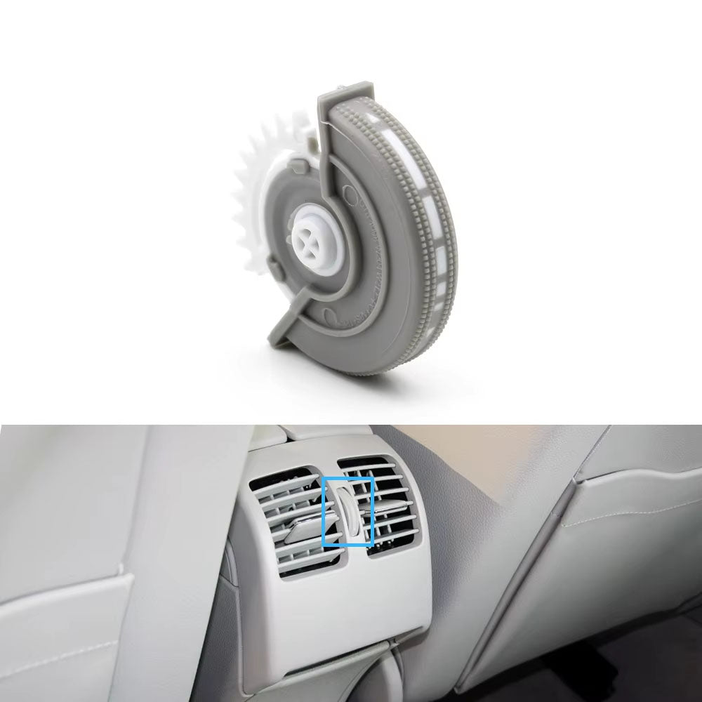 Car Rear Air Conditioning Air Vent Base Roller AC Vent Rolling Wheel For Mercedes BENZ C E GLK Class W204 W212 W207 X204