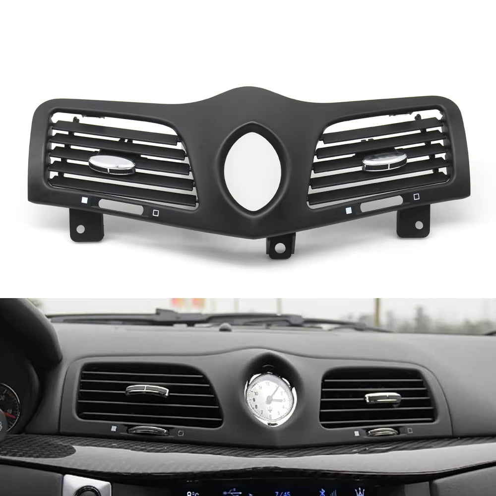 Car Front Rear Central Dashboard Left Right Middle AC Vent Air Vent Panel Cover For Maserati GranTurism GranCabrio GT GC M145