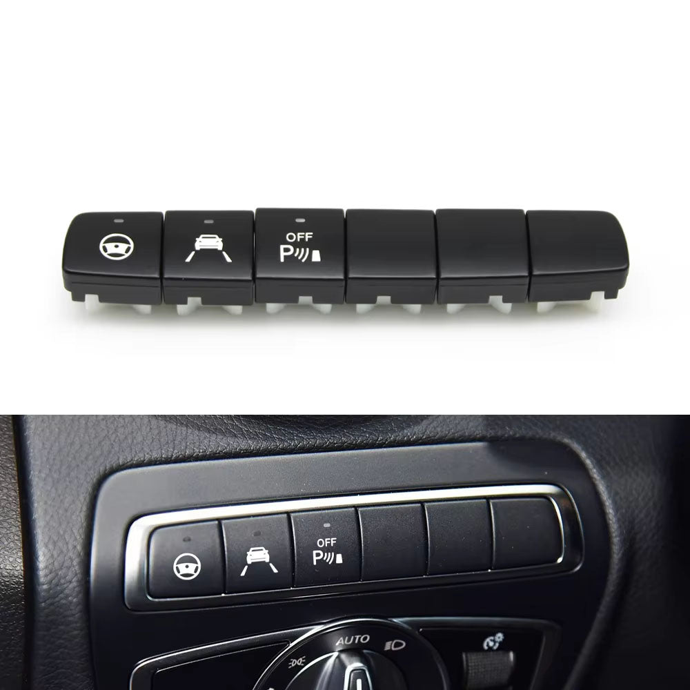 Car Headlight Camera Parking PDC Sensor Switch Block Radar Cruise Lane Assist Switch Button For Benz W205 X253 W447 W213 W238