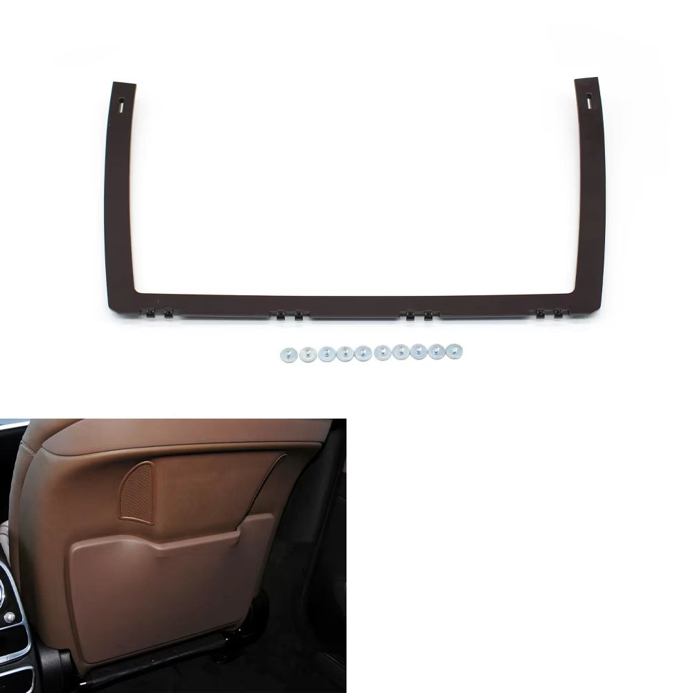 Car Left Right Seat Backrest Leather Pocket Cover Replacement For BENZ S Class W222 S320 S350 S450 S500 2014-2020