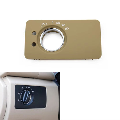 LHD Car Dashboard Headlight Control Switch Panel Cover Trim For Mercedes Benz W251 R-Class R280 R300 R350 R400 R500 2005-2017