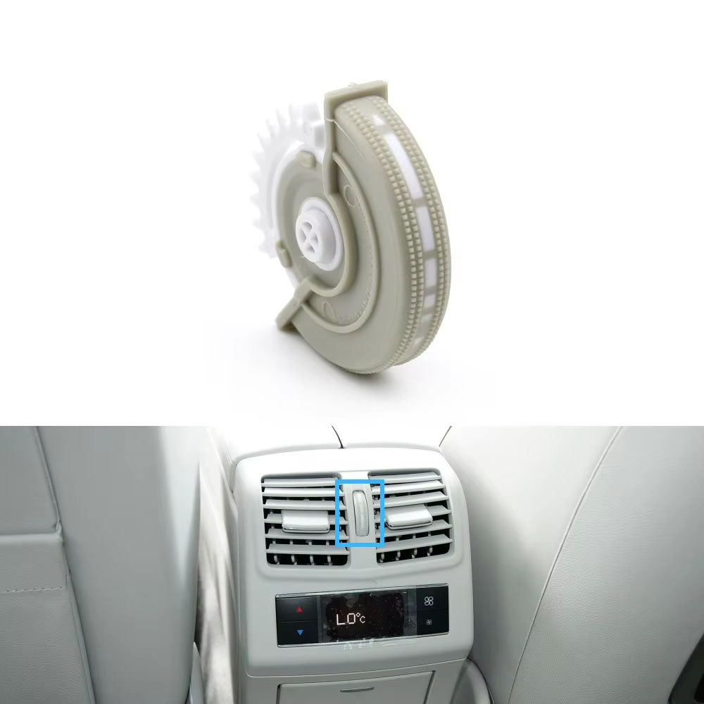 Car Rear Air Conditioning Air Vent Base Roller AC Vent Rolling Wheel For Mercedes BENZ C E GLK Class W204 W212 W207 X204