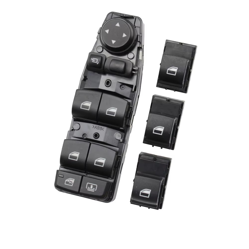 Electrical Power Chrome Master Window Switch Control Button Regulator For BMW 3 5 7 X3 X4 F30 F35 F25 F26 F07 F10 F18 F01 F02