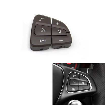 W205 W253 Car Multi-function Steering Wheel Switch Control Buttons Cover For Mercedes Benz C GLC Class 0999050300