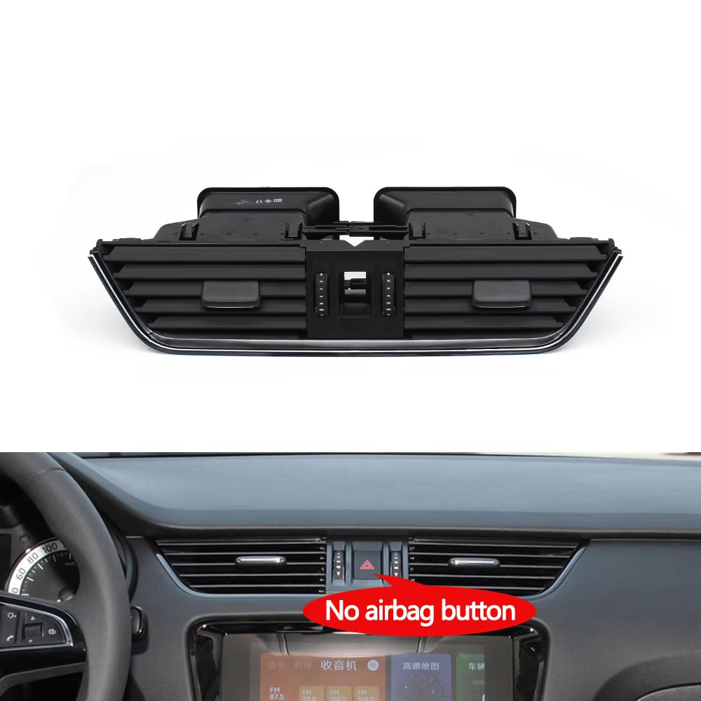 Car Front Rear Dashboard Air Vent AC Vent Grille Assembly For Skoda Octavia 3 A7 5E MK3 2015-2021 5E0820951,5E0819702,5ED819203
