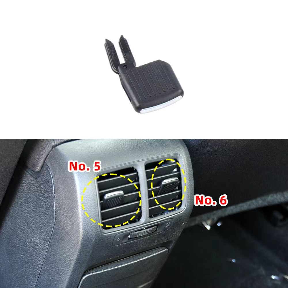 AC Air Vent Tab Clip Repair Kit For VW Golf 6 MK6 2009-2014 Front Rear Center Left Right Middle 5KD819703 5KD819728 5KD819704