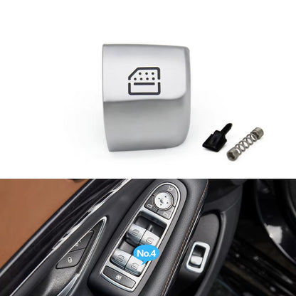 W222 Car Window Switch Repair Button Cover Control Switch Key Cap For Mercedes Benz S E Class W213 S320 S350 S450 S500 S560