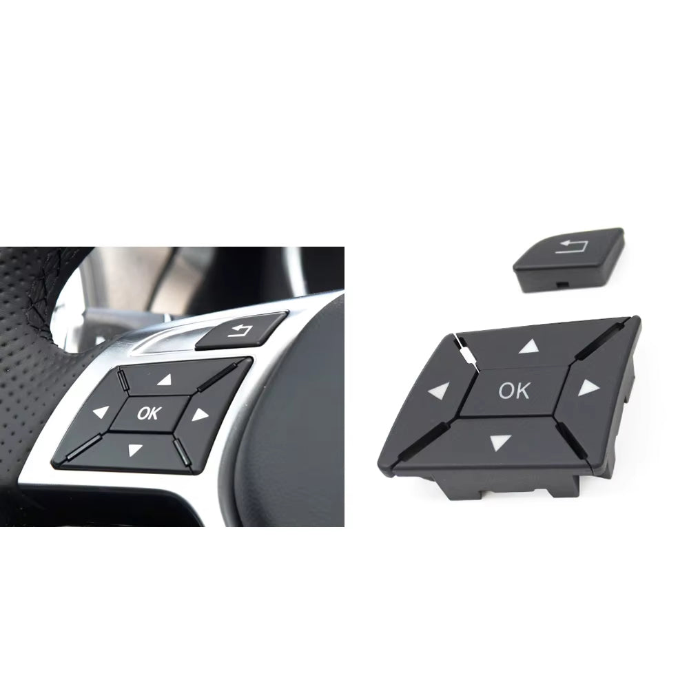 W204 Car Steering Wheel Switch Multi-functional Button For Mercedes BENZ C E A GLK Class X204 W212 W156 W246 W207 W117 W218