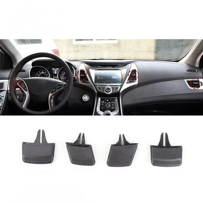 Car Front A/C Air Vent Outlet Tab Clip Repair kit For Hyundai Elantra 2012-2016 Durable Auto Air Conditioning Vent Tab