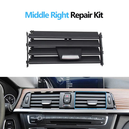 Car Rear Console AC Vent Grille Panel Cover For BMW 1 2 3 4 Series F30 F31 F34 F35 F20 F87 F32 F33 F36 64229265350,64229333675