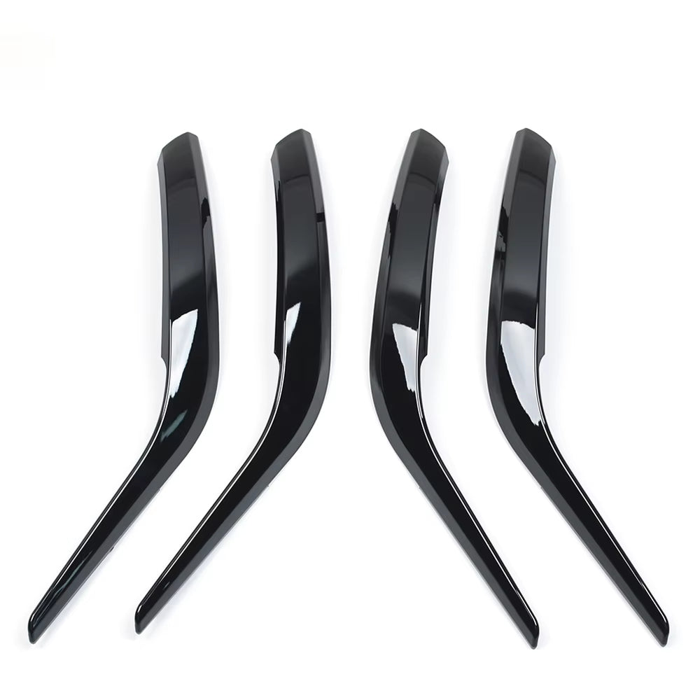 4PCS Set Car Interior Door Front Rear Left Right Pull Handle Outer Cover Trim For BMW X1 E84 2010-2016
