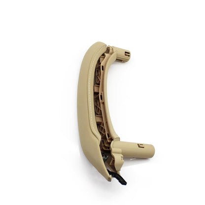 LHD RHD Interior Passenger Doors Pull Handle with Leather Outer Cover For BMW X5 X6 E70 E71 E72