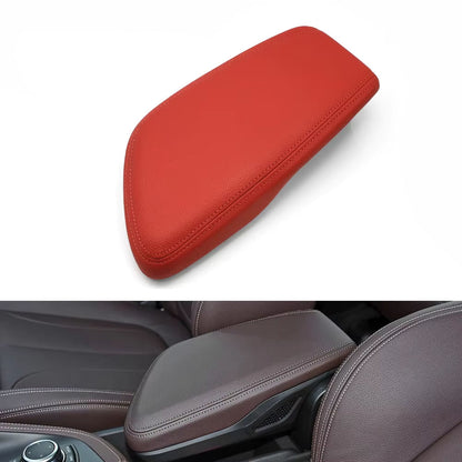 LHD Car Central Console Storage Box Armrest Case Leather Cover For BMW X1 X2 2 Series F48 F49 F39 F45 F46 2016-2022