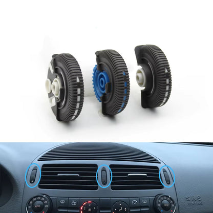 2/3PCS Front Rear Air Conditioning Control Roller AC Vent Base Rolling Wheel For Benz E Class W211 E200 E300 E230 E260 E280