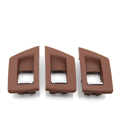 3pcs Set LHD RHD Interior Door Window Lift Adjust Switch Button Cover Trim For BMW 5 Series F10 F11 F18 520i 523i 525i 528i 535i