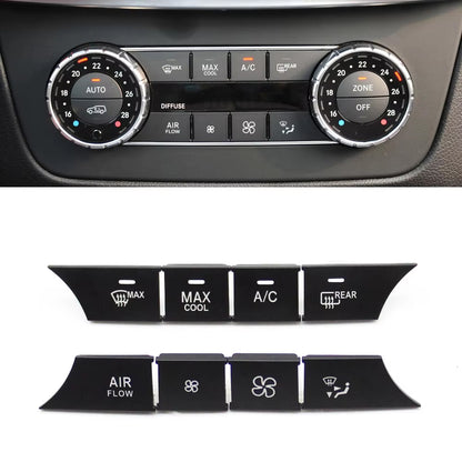 Car Console AC Heater Climate Control Button For BENZ ML GL GLE GLS G W166 X166 W292 W463 ML350 ML550 GL350 GL450 GLE400 GLS450