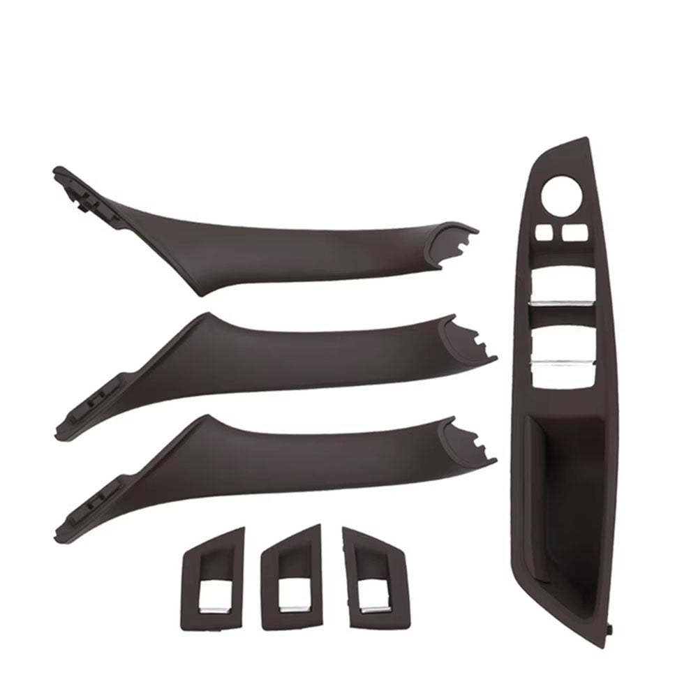 RHD Right Hand Driver Interior Door Window Switch Panel Pull Handle 7PCS Set For BMW F10 F11 F18 520 523 525 528 530
