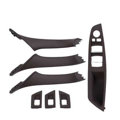 RHD Right Hand Driver Interior Door Window Switch Panel Pull Handle 7PCS Set For BMW F10 F11 F18 520 523 525 528 530