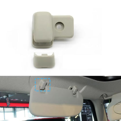 Car Roof Side Sun Visor Fixing Buckle Retainer Hook Fastener Clip Holder Bracket For BMW Mini Cooper R55 R56 R60 2007-2014