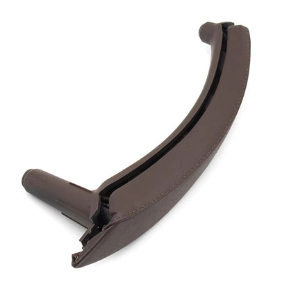 LHD RHD Interior Passenger Doors Pull Handle with Leather Outer Cover For BMW X5 X6 E70 E71 E72