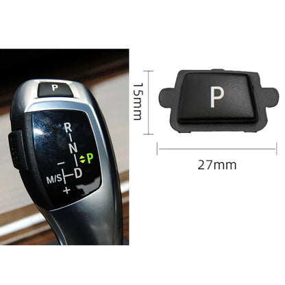 Car Gear Shift Lever Auto Parking P Button Cap Cover Replacement For For BMW 3 5 7 X3 X4 X5 X6 Series E90 F30 F10 F01 F25